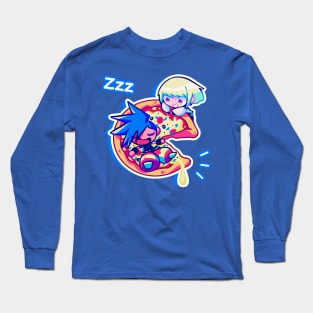 Promare pizza Long Sleeve T-Shirt